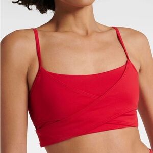 Alo Yoga Airbrush Enso jersey sports bra S